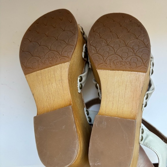 KORKS by Kork-Ease Dawson Wedge Sandals in
Off White Sz 8M - Picture 8 of 8